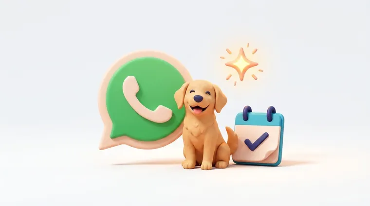 Enquanto você tosa, a venda esfria no WhatsApp.